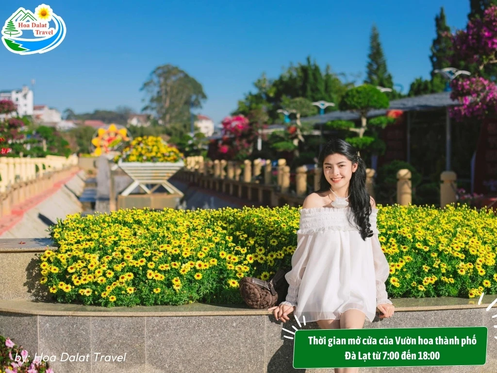 Vườn Hoa Thành Phố Đà Lạt - Giá Vé Và Giờ Mở Cửa Tham Quan 2024