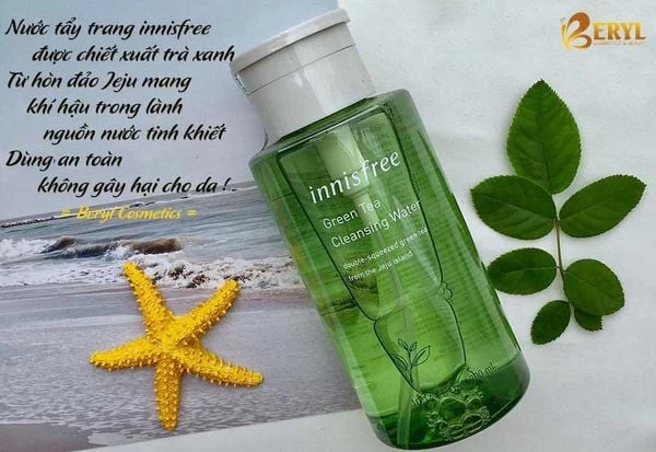 Nước Tẩy Trang Trà Xanh Innisfree Green Tea Cleansing Water 300ml