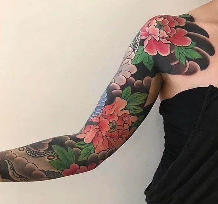 Top những mẫu hình xăm hoa mẫu đơn đẹp nhất năm 2024