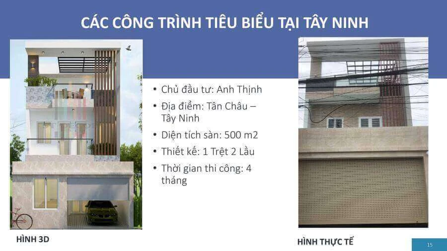 Giá xây nhà trọn gói Tây Ninh chi tiết mới nhất 2024