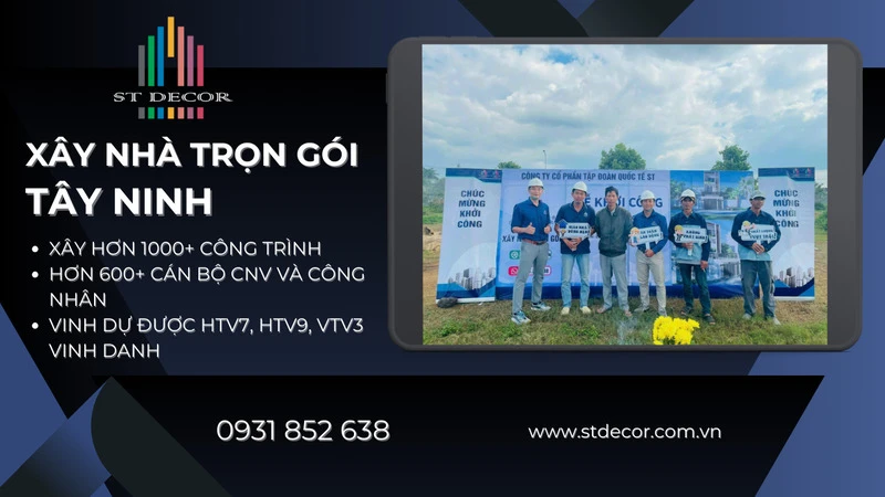 Giá xây nhà trọn gói tại Tây Ninh và các yếu tố ảnh hưởng