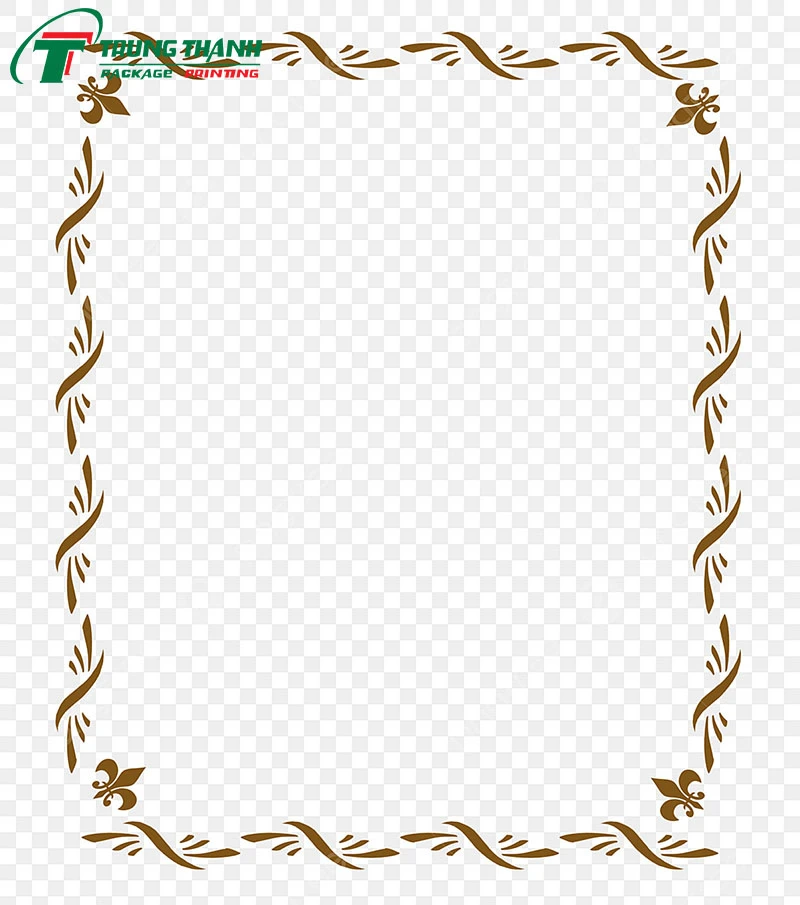 Free Download Mẫu Khung Viền Hoa Văn Vector
