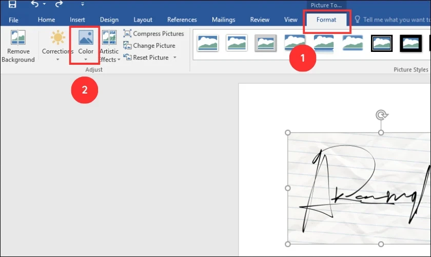 Hướng dẫn chèn chữ ký vào Word cực đơn giản và nhanh chóng