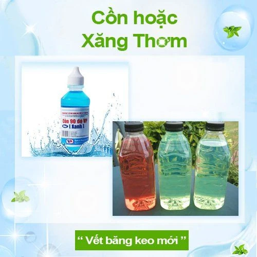 CÁCH TẨY VẾT BĂNG KEO CỰC ĐƠN GIẢN VÀ HIỆU QUẢ