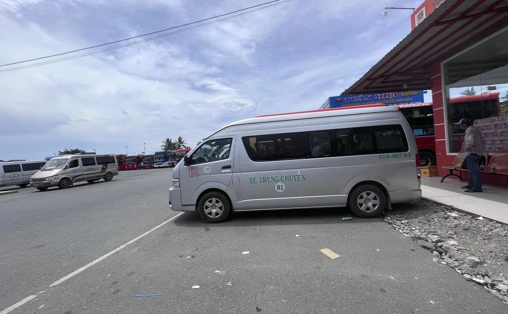 Trạm trung chuyển xe Phương Trang ở các khu vực