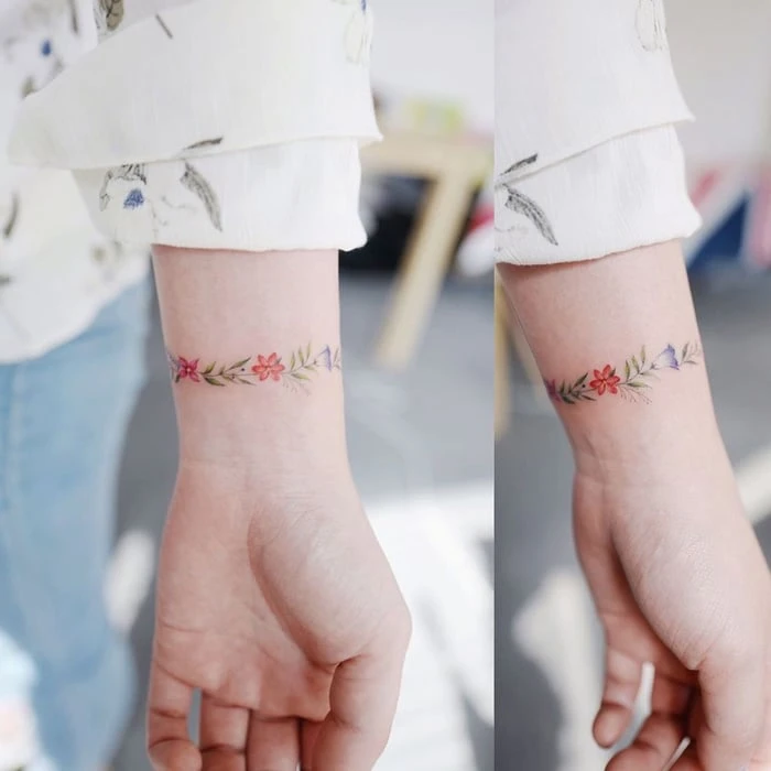 50+ Mẫu xăm vòng tay đẹp nhất