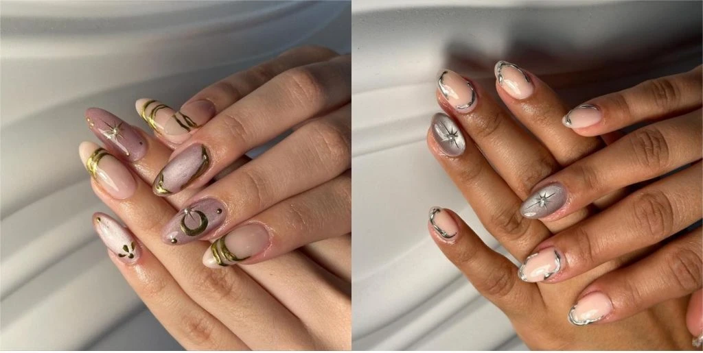 Cat-eye Nails: Hiệu ứng mắt mèo “thống trị” xu hướng làm móng mùa Hè