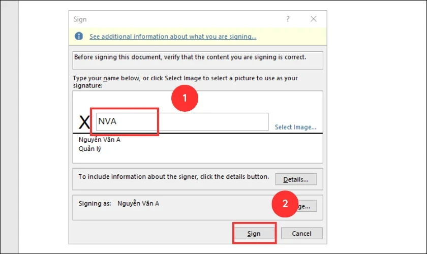 Hướng dẫn chèn chữ ký vào Word cực đơn giản và nhanh chóng