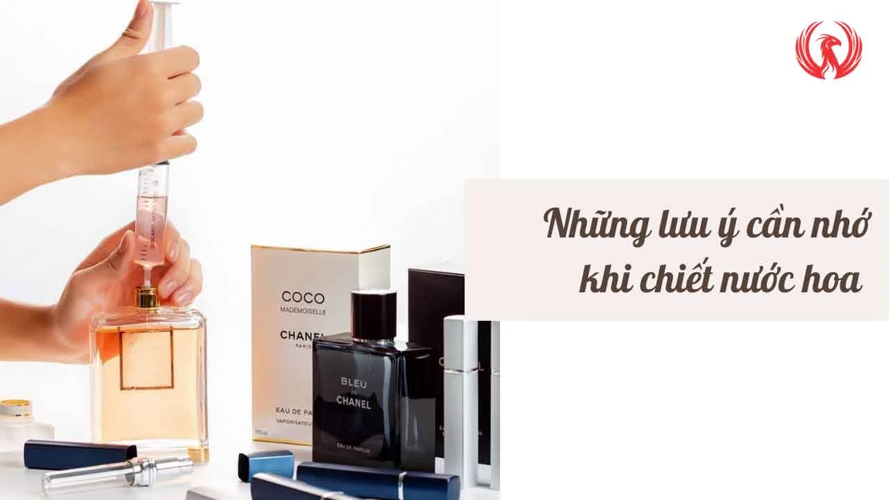 Cách chiết nước hoa ra chai nhỏ đơn giản