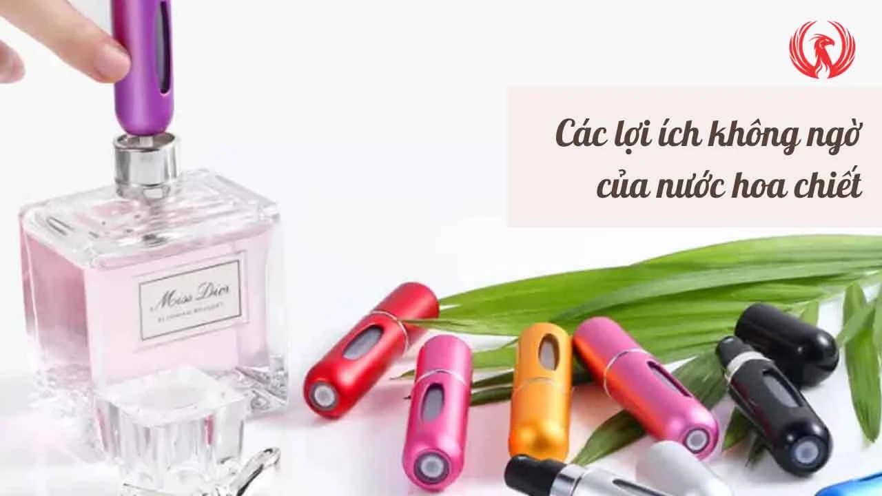 Cách chiết nước hoa ra chai nhỏ đơn giản