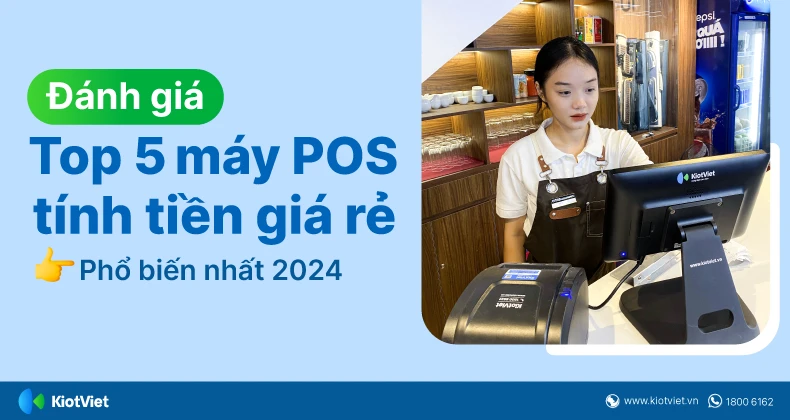 Lợi ích của máy tính tiền cầm tay trong kinh doanh