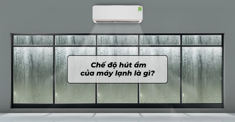 Lợi ích của chế độ hút ẩm điều hòa trong mùa ẩm