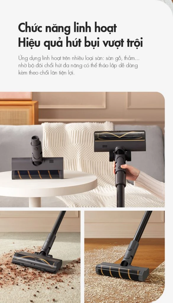 Máy hút bụi cầm tay - Không dây Dreame R20