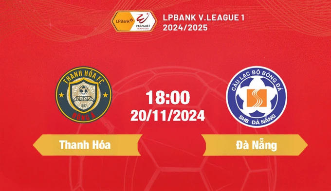 Thanh Hóa vs Đà Nẵng: Cuộc chiến sinh tử tại V-League