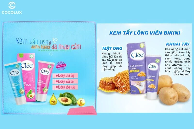 Review Top 3 Kem Tẩy Lông Cléo Được Yêu Thích Nhất Hiện Nay