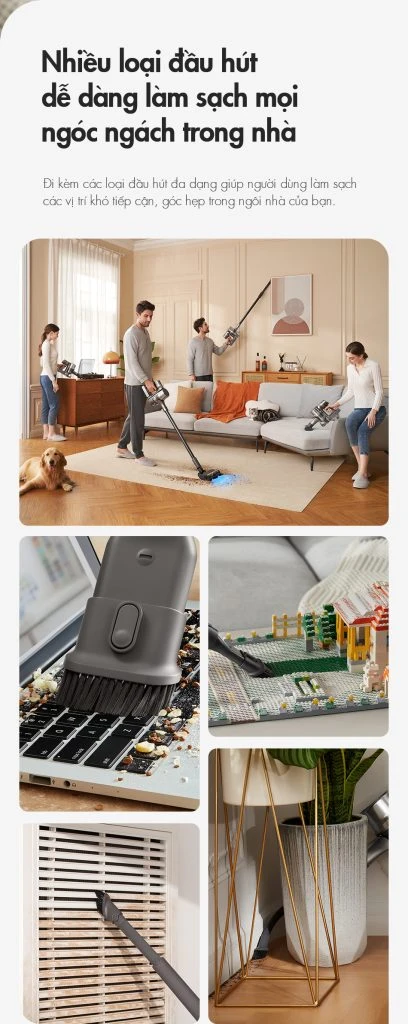 Máy hút bụi cầm tay - Không dây Dreame R20