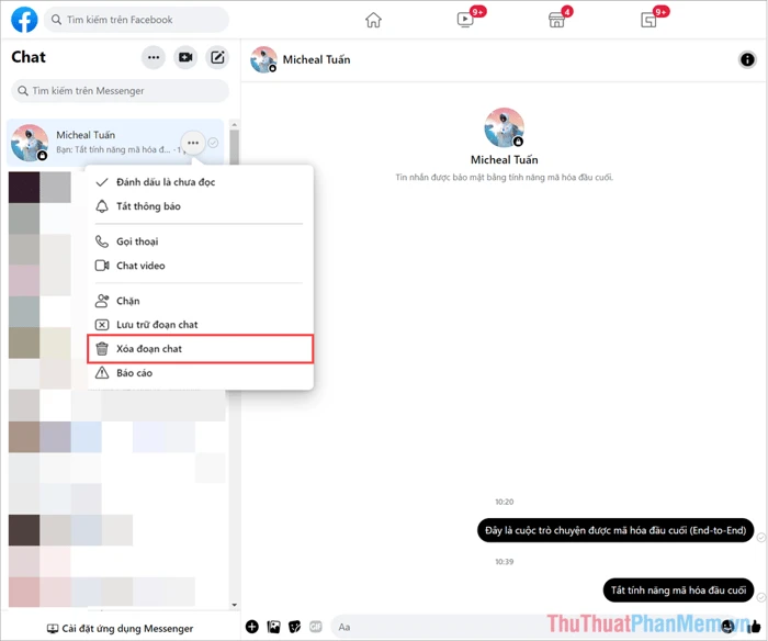 Hướng dẫn đơn giản về cách bật tắt mã hóa đầu cuối trên Facebook Messenger