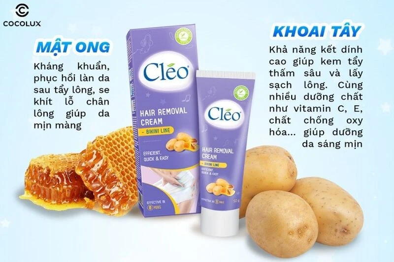 Review Top 3 Kem Tẩy Lông Cléo Được Yêu Thích Nhất Hiện Nay