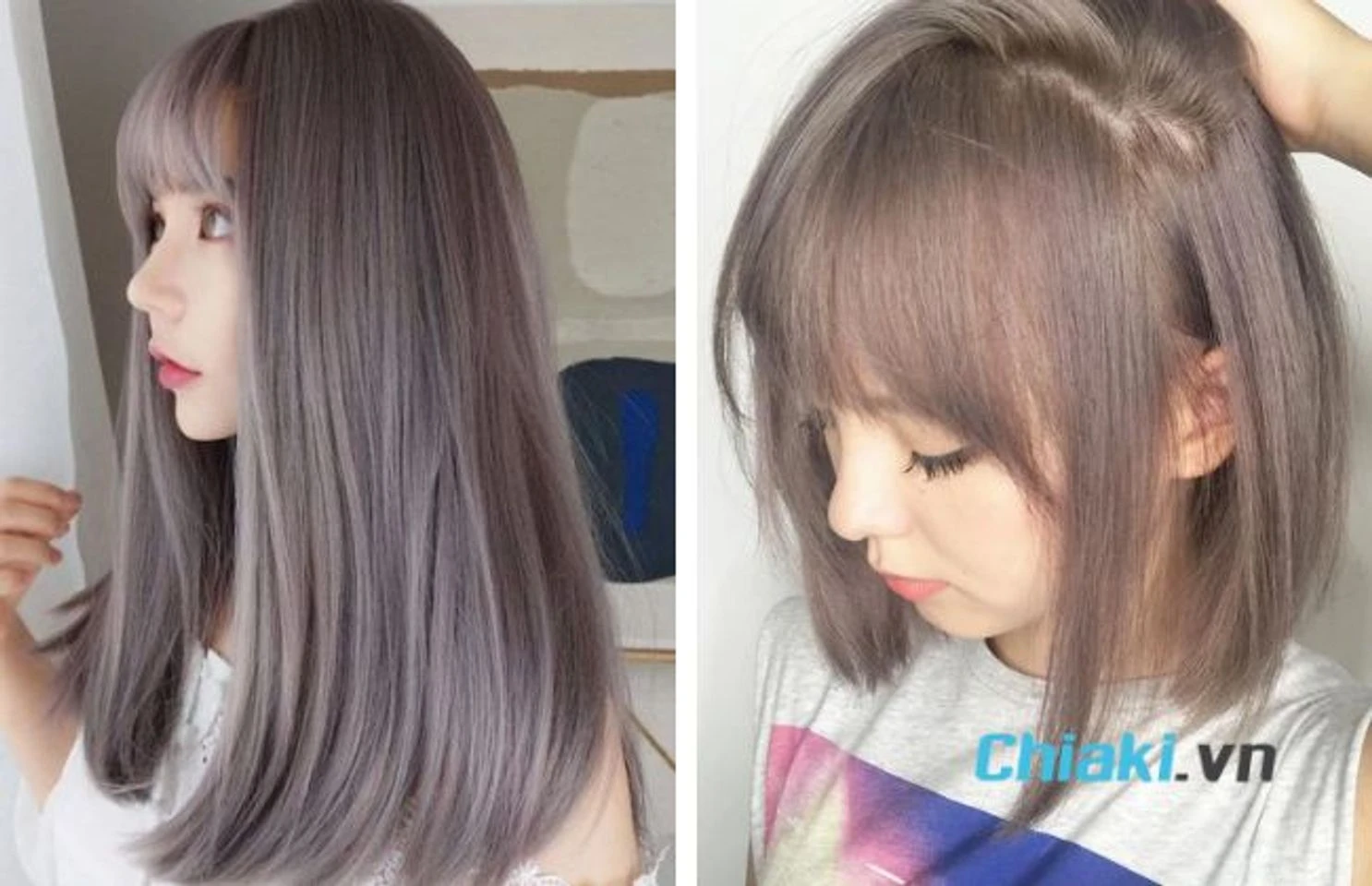 TOP 25 kiểu nhuộm tóc màu nâu khói dẫn đầu xu hướng 2024