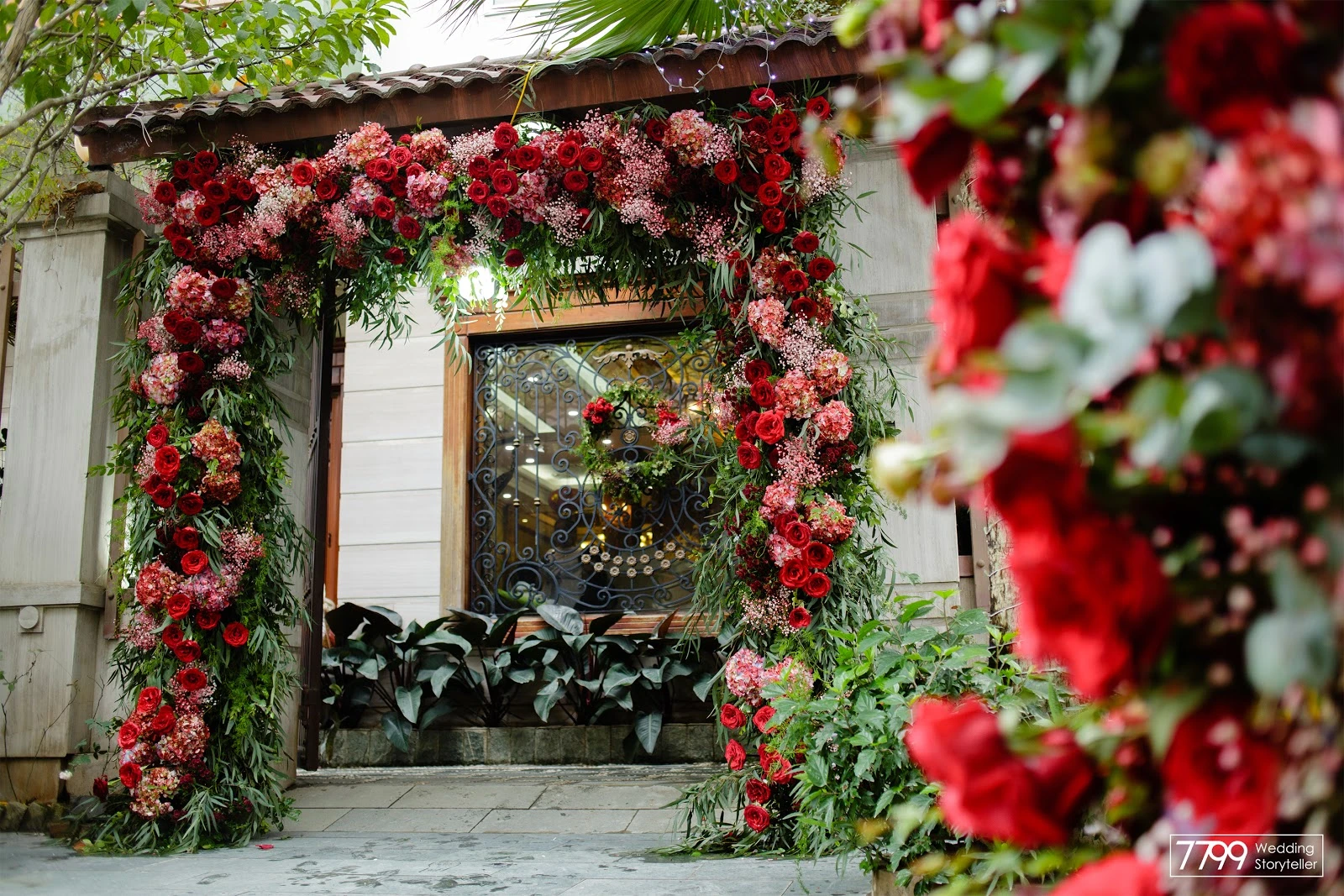 20 Mẫu cổng hoa cưới đẹp