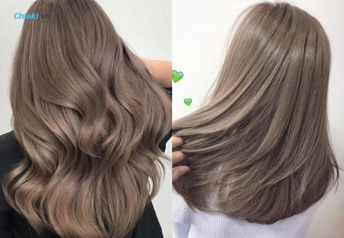 TOP 25 kiểu nhuộm tóc màu nâu khói dẫn đầu xu hướng 2024