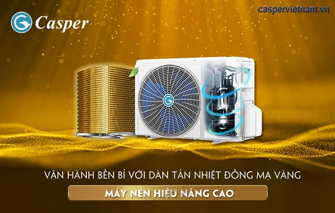ĐIỀU HÒA CASPER 1 CHIỀU INVERTER 12000BTU TC-12IS36
