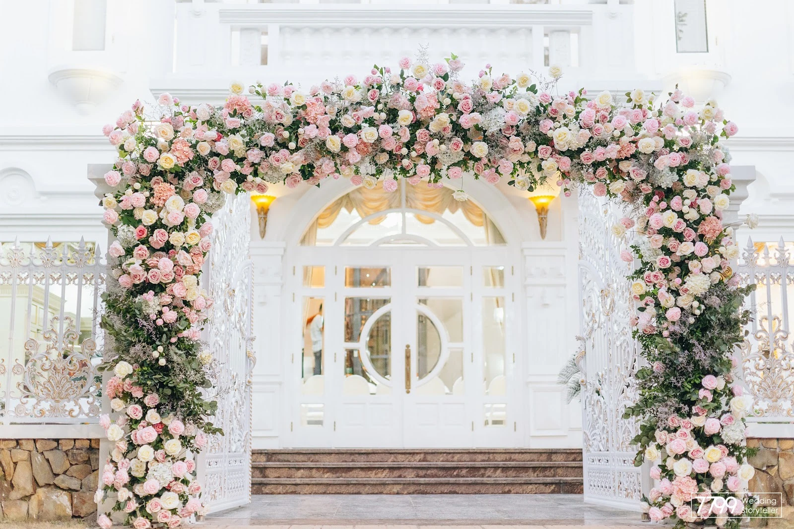 20 Mẫu cổng hoa cưới đẹp