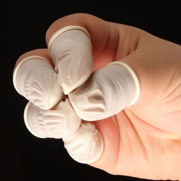 Bao Ngón Tay Cao Su Chống Tĩnh Điện Dùng Trong Phòng Sạch, Điện Tử