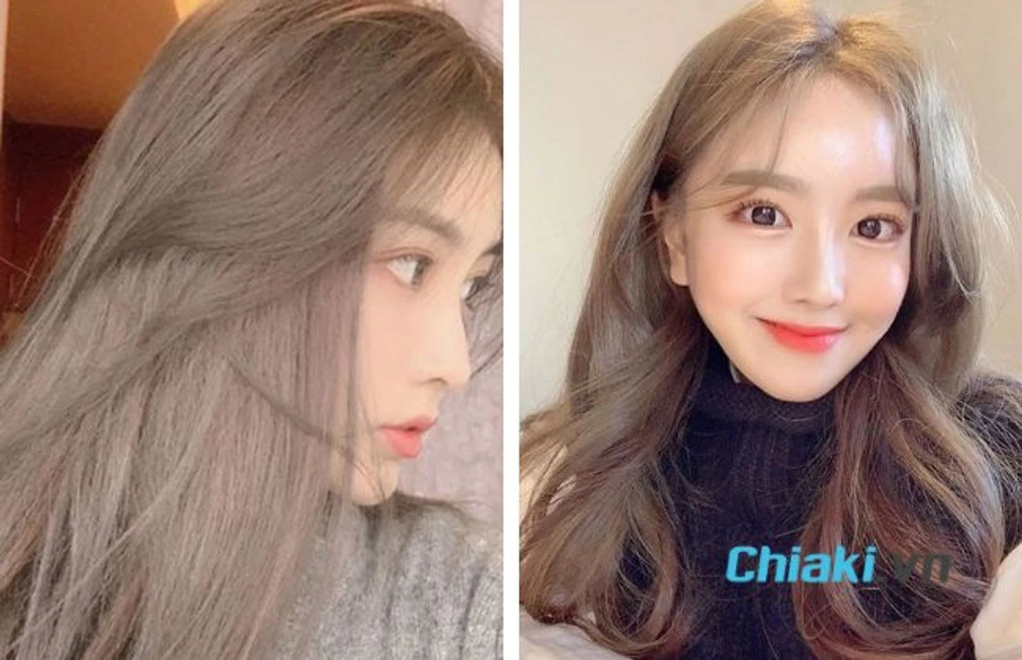 TOP 25 kiểu nhuộm tóc màu nâu khói dẫn đầu xu hướng 2024