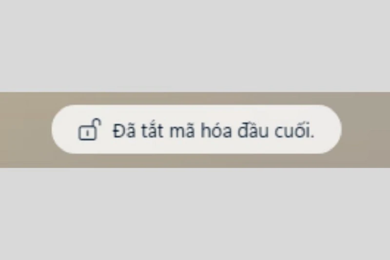 Mã hóa đầu cuối zalo là gì? Làm thế nào để tắt/mở mã hoá?