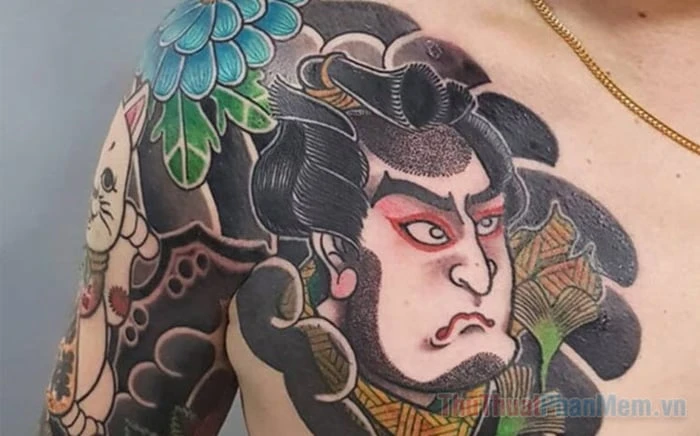 Hình xăm bắp tay nam Nhật cổ: Nghệ thuật và ý nghĩa