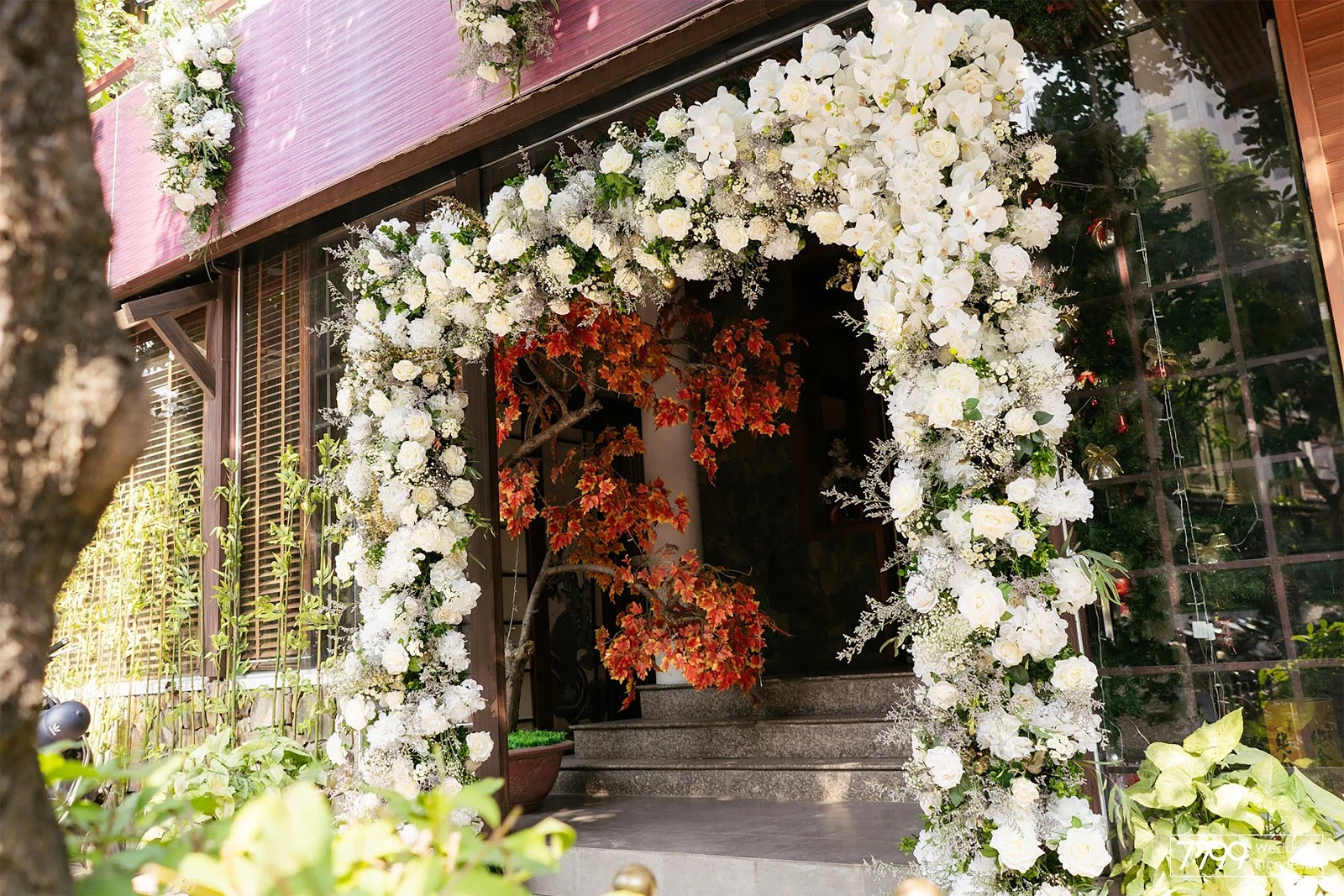 20 Mẫu cổng hoa cưới đẹp