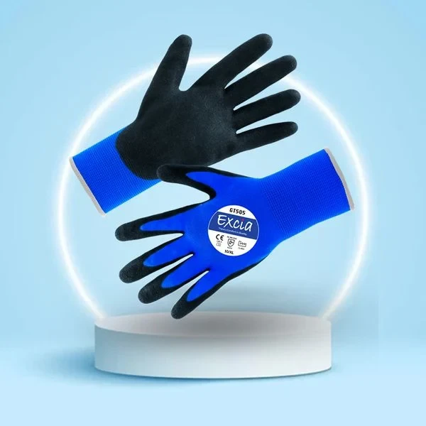 Găng Tay Rửa Bát, Vệ Sinh, Nội Trợ Bằng Cao Su Lót Nhung Chống Thấm Nước Dài 45cm