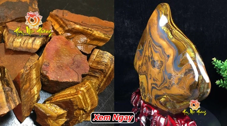 Giá Vòng Đá Mắt Hổ Tự Nhiên 100% Chuẩn 5A Tại Xưởng