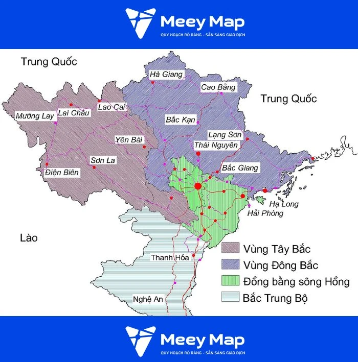 Khám Phá Bản Đồ Tây Bắc Việt Nam Đầy Đủ Thông Tin