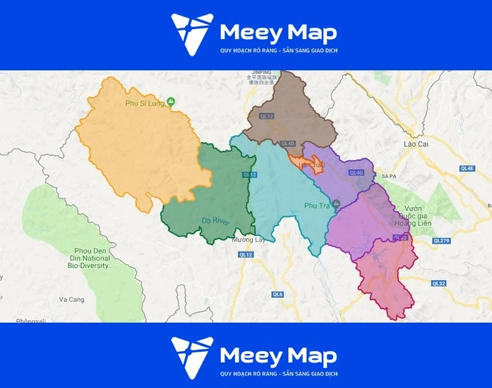 Bản đồ Tây Bắc khổ lớn phóng to mới nhất