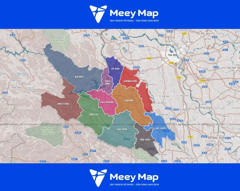 Bản đồ Tây Bắc khổ lớn phóng to mới nhất