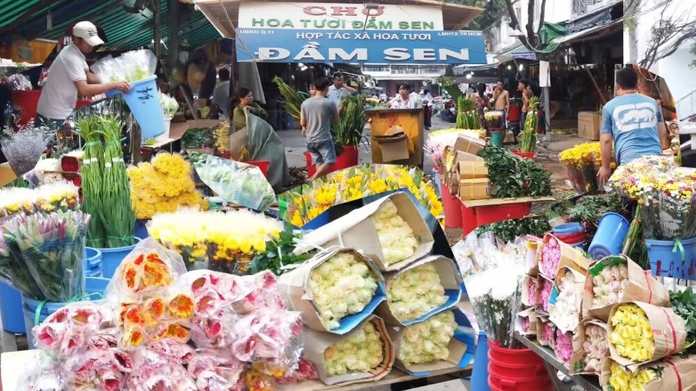 7 khu chợ hoa nổi tiếng Sài Gòn cho bạn du xuân dịp Tết