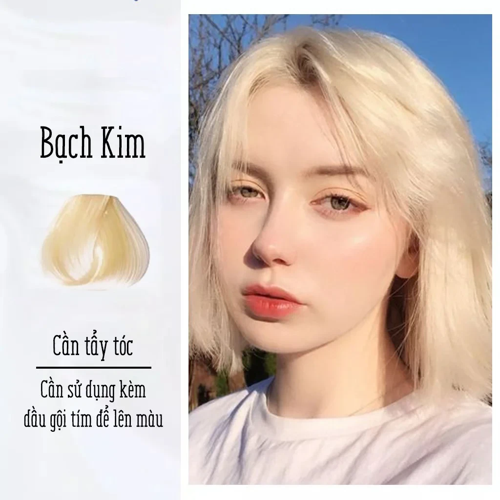 Màu tẩy: Giải pháp nhanh chóng cho tóc đẹp tại nhà