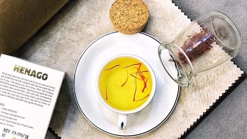 Cách sử dụng nhuỵ hoa nghệ tây Saffron đúng cách, hiệu quả