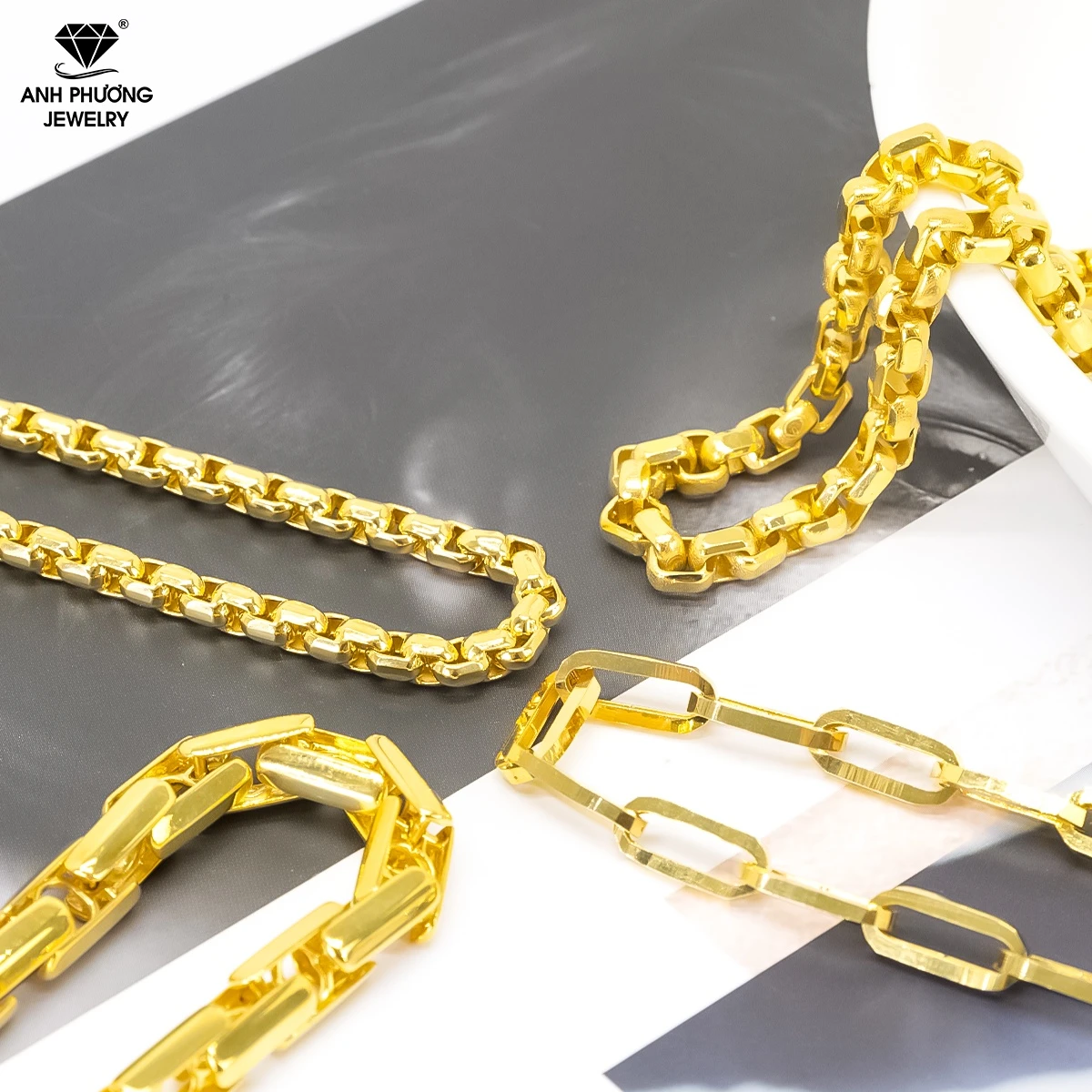 Lắc tay nam vàng 18k 1 cây - Biểu tượng thành công