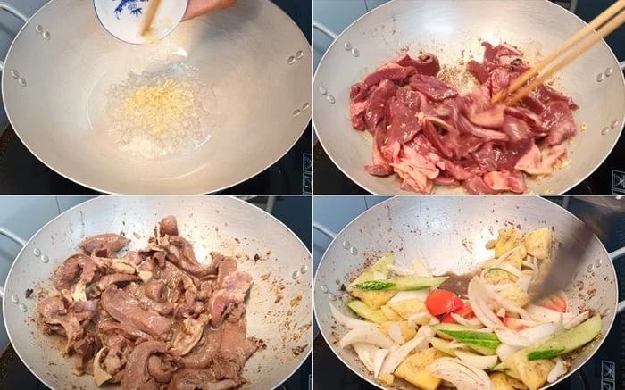 Ghi lại ngay 2 phương pháp tạo nên món tim lợn xào hành tây thơm ngon và nhanh chóng - Mytour