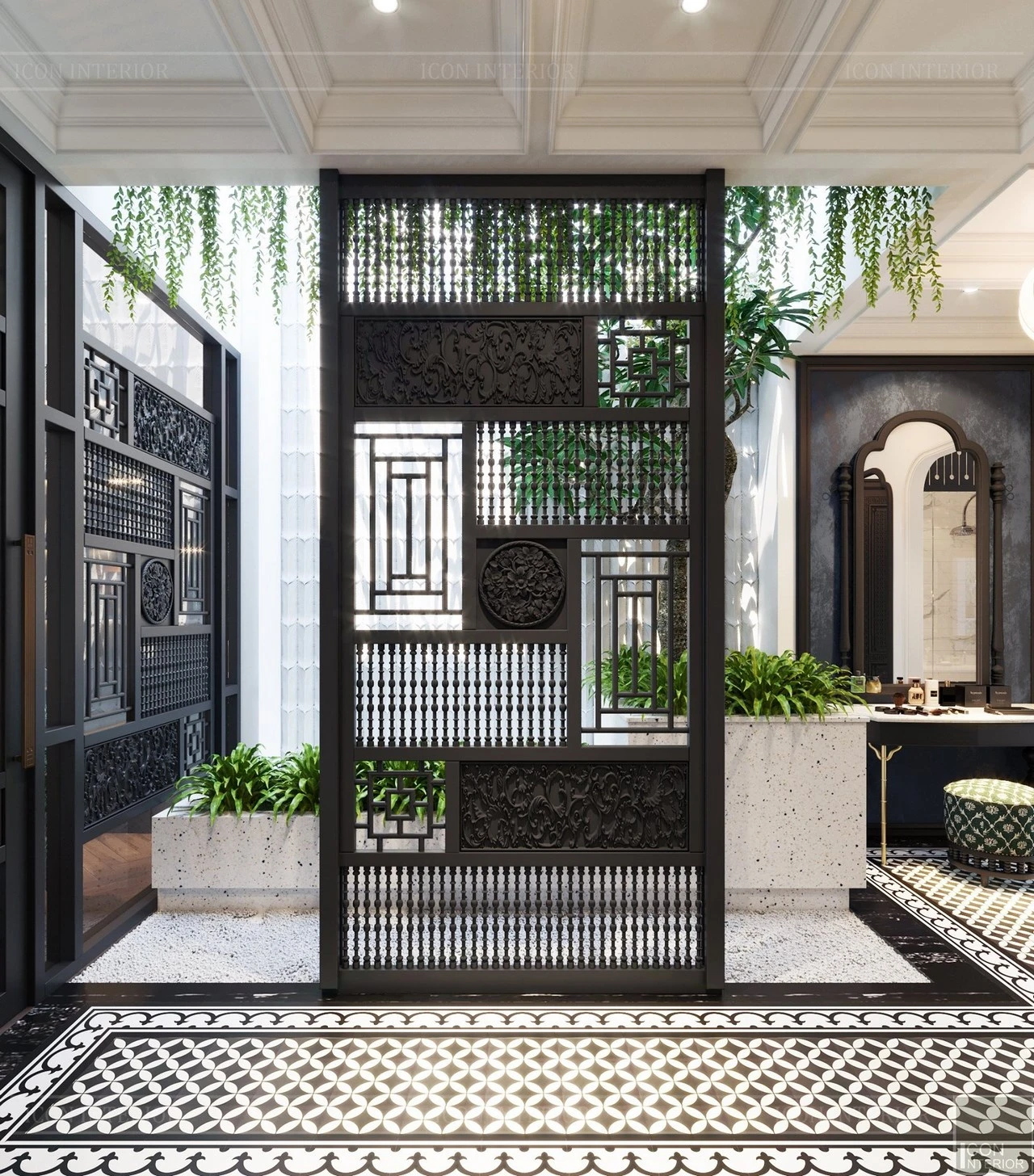 Họa Tiết Phong Cách Indochine Đẹp Nhất 2024-2025