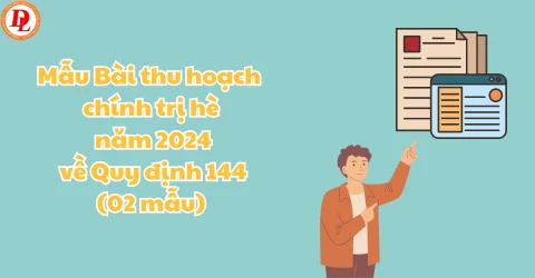 Bài thu hoạch viết tay về nâng cao đạo đức cán bộ