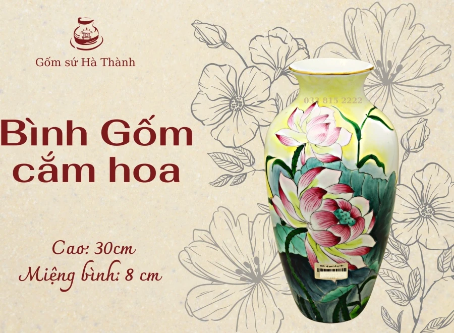 CÁCH CẮM SEN ĐẸP VÀ TƯƠI LÂU