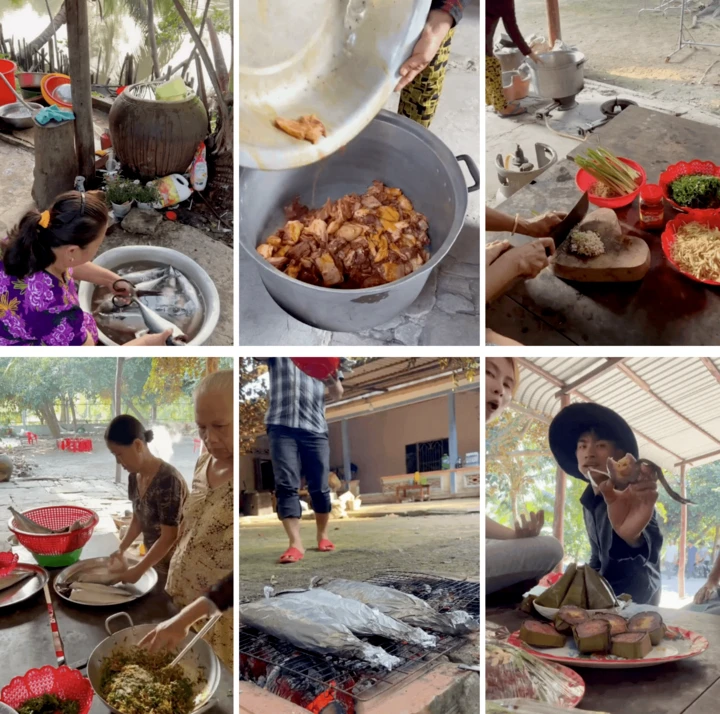 Đám giỗ bên cồn ở miền Tây có gì đặc biệt?