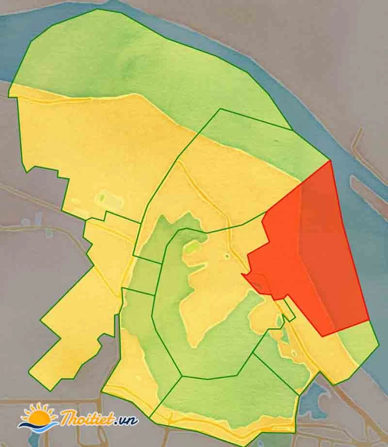Dự báo thời tiết Phường Tứ Liên - Quận Tây Hồ