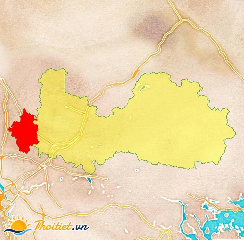 Dự báo thời tiết Huyện Hiệp Hòa - Bắc Giang