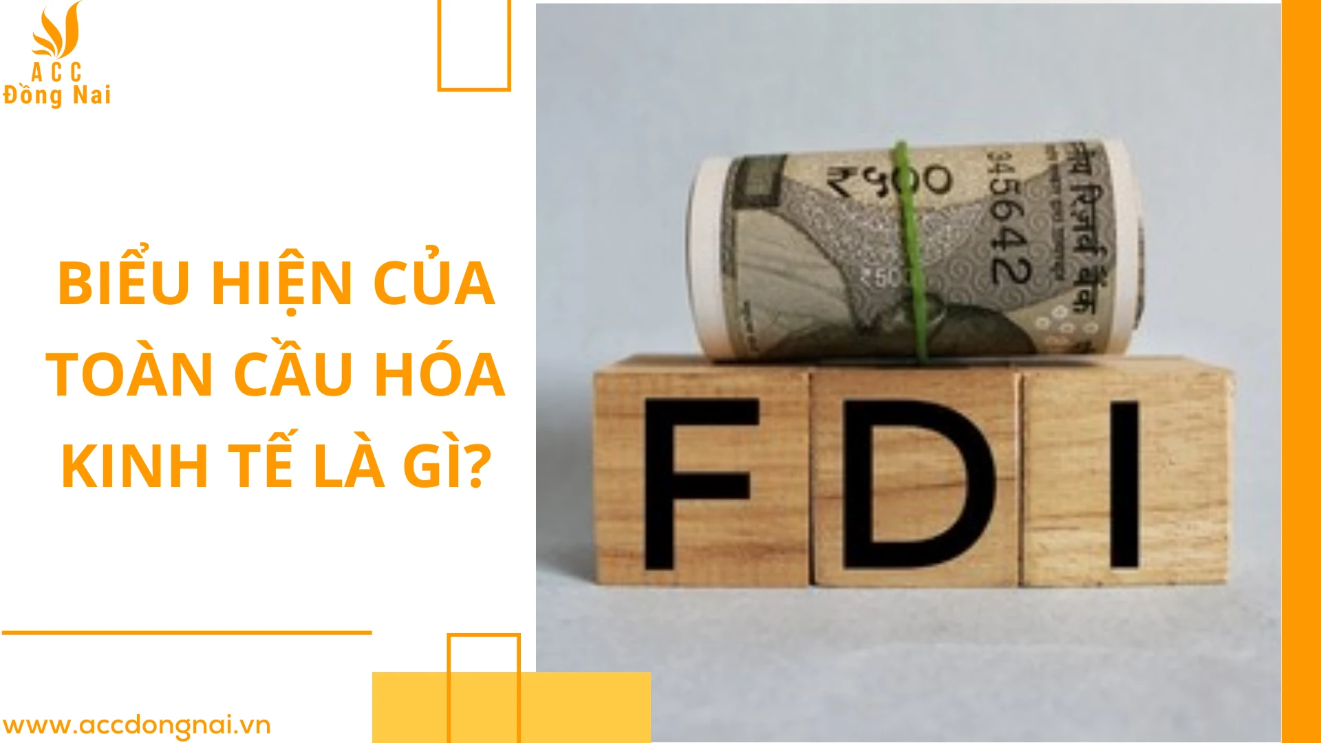 Một trong những biểu hiện của xu thế toàn cầu hóa là gì?