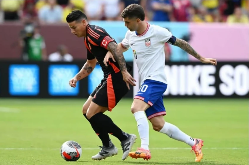 ĐT Mỹ thua thảm trong trận cầu 6 bàn trước Colombia